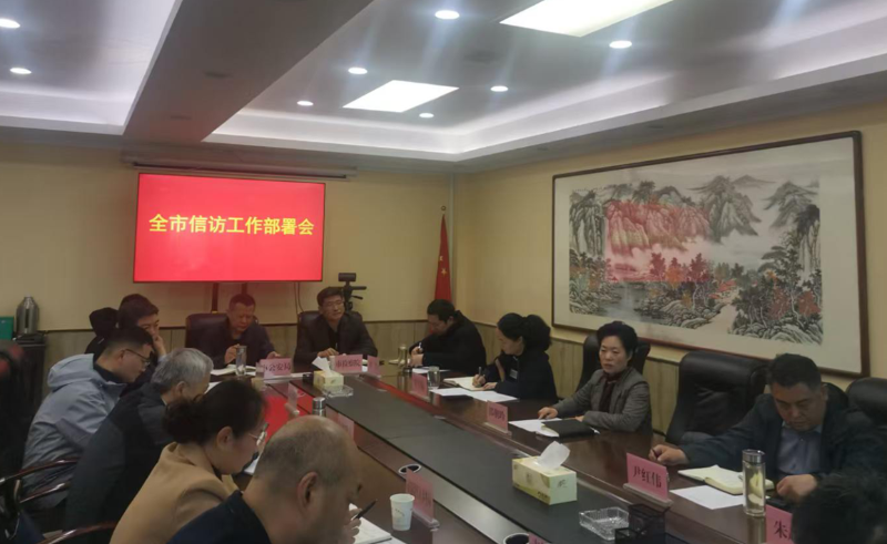 市信访局召开一季度工作总结分析会