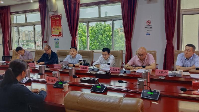 市政府副市长张政政赴信访工作联系点杜集区高岳街道带案下访