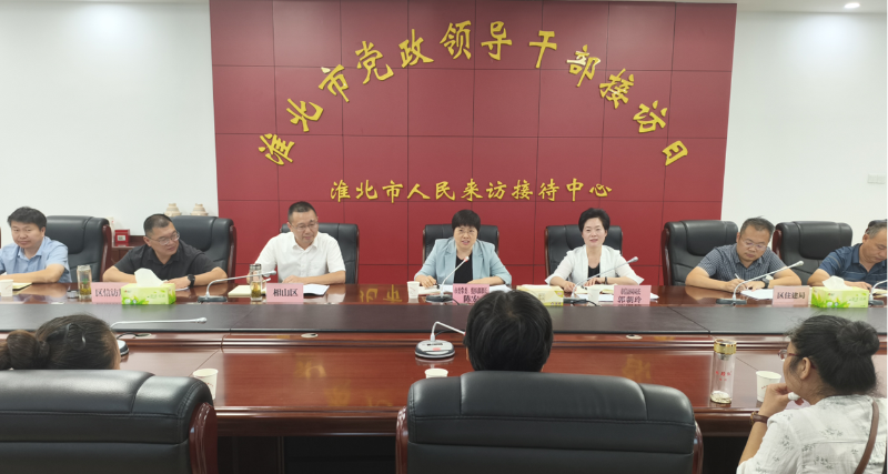 市委常委、组织部部长陈宏在市群众来访接待中心开门接访